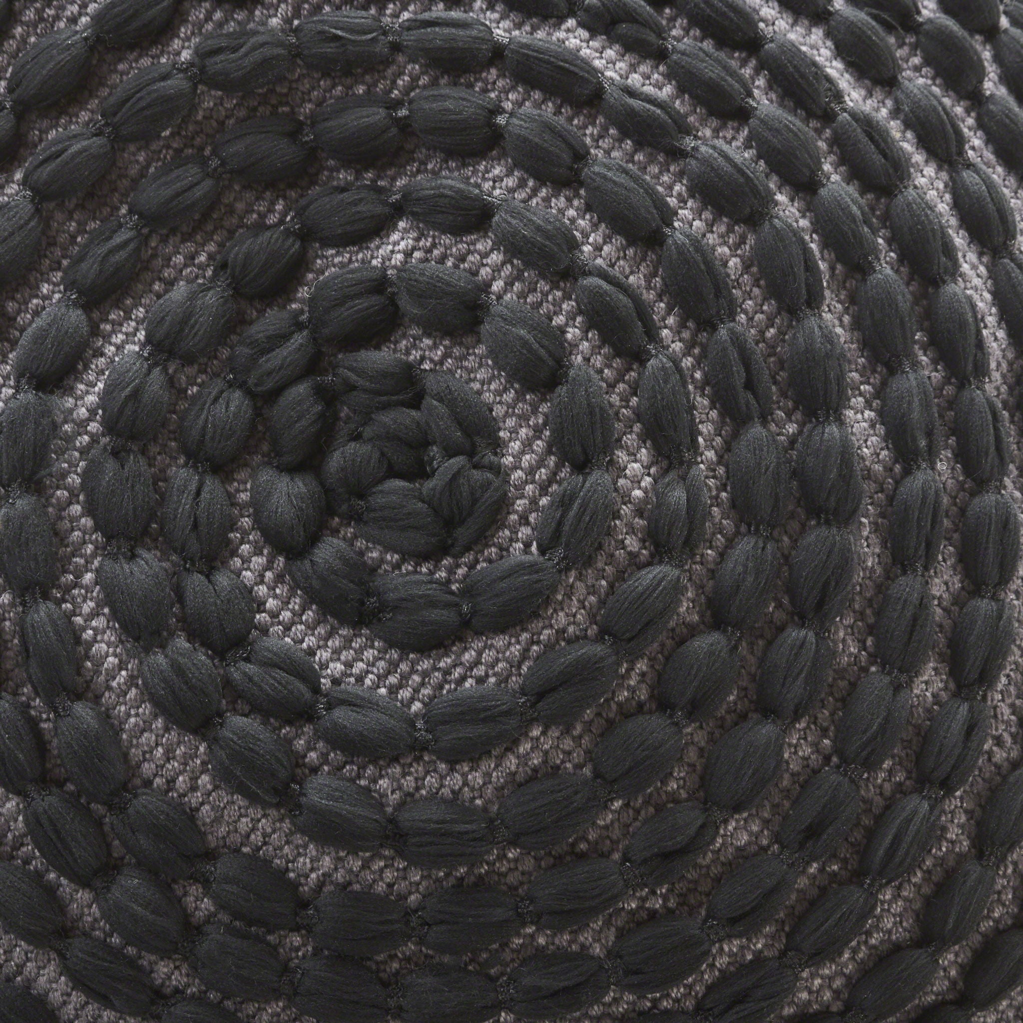 River - Handcrafted Cylindrical Pouf Water Resistant Fabric