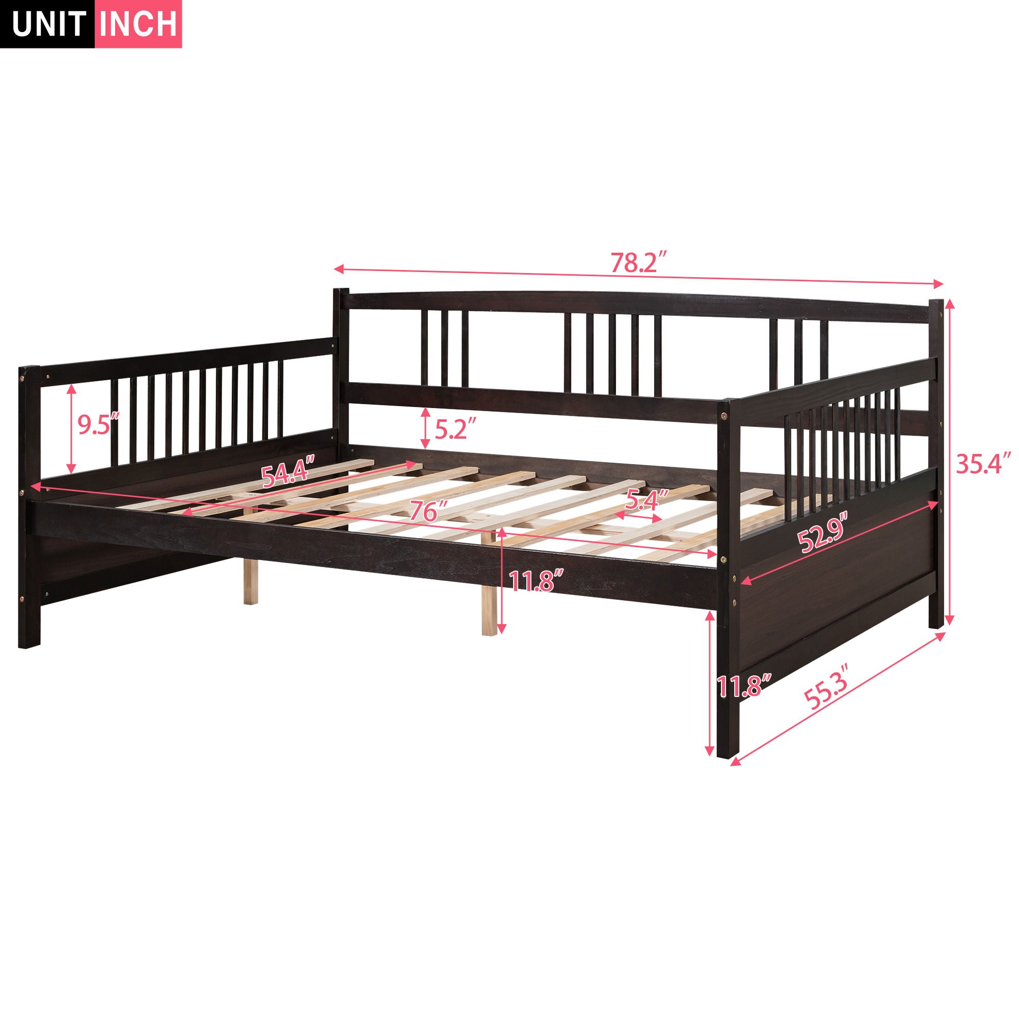 Multifunctional Elegant Modern Daybed