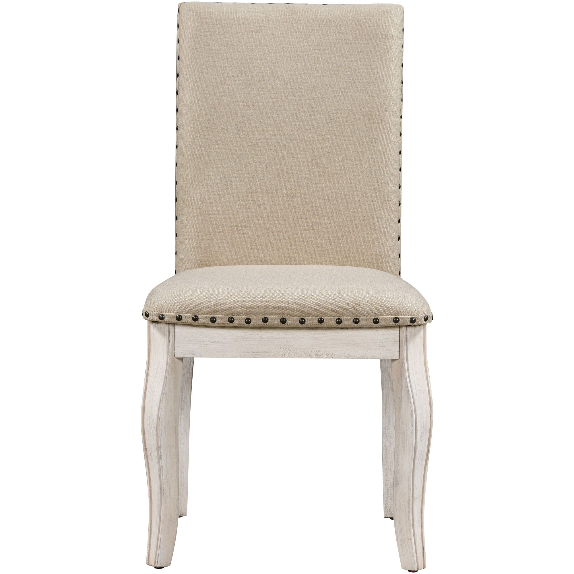 Upholstered Dining Chairs With Nailhead (Set of 2)
