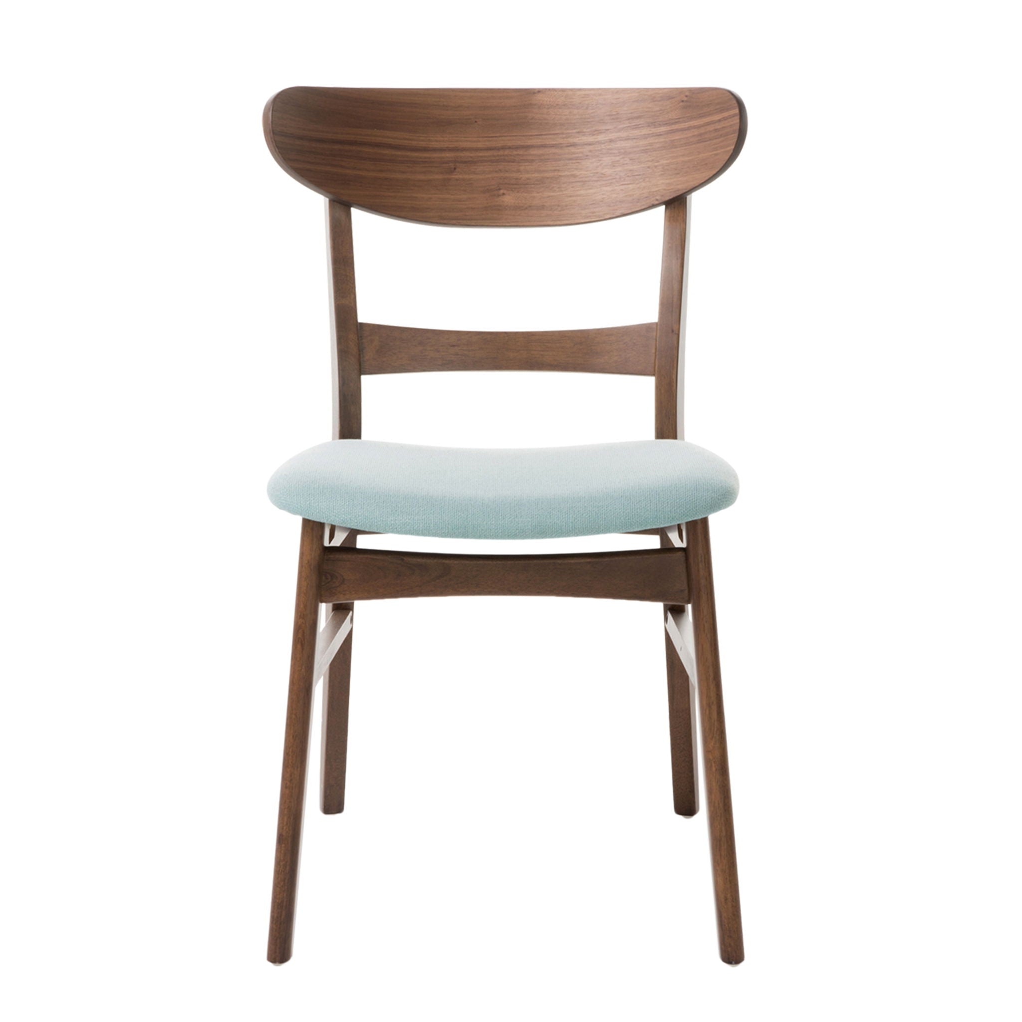 Modern Dining Chairs With Cushioned Seat (Set of 2)