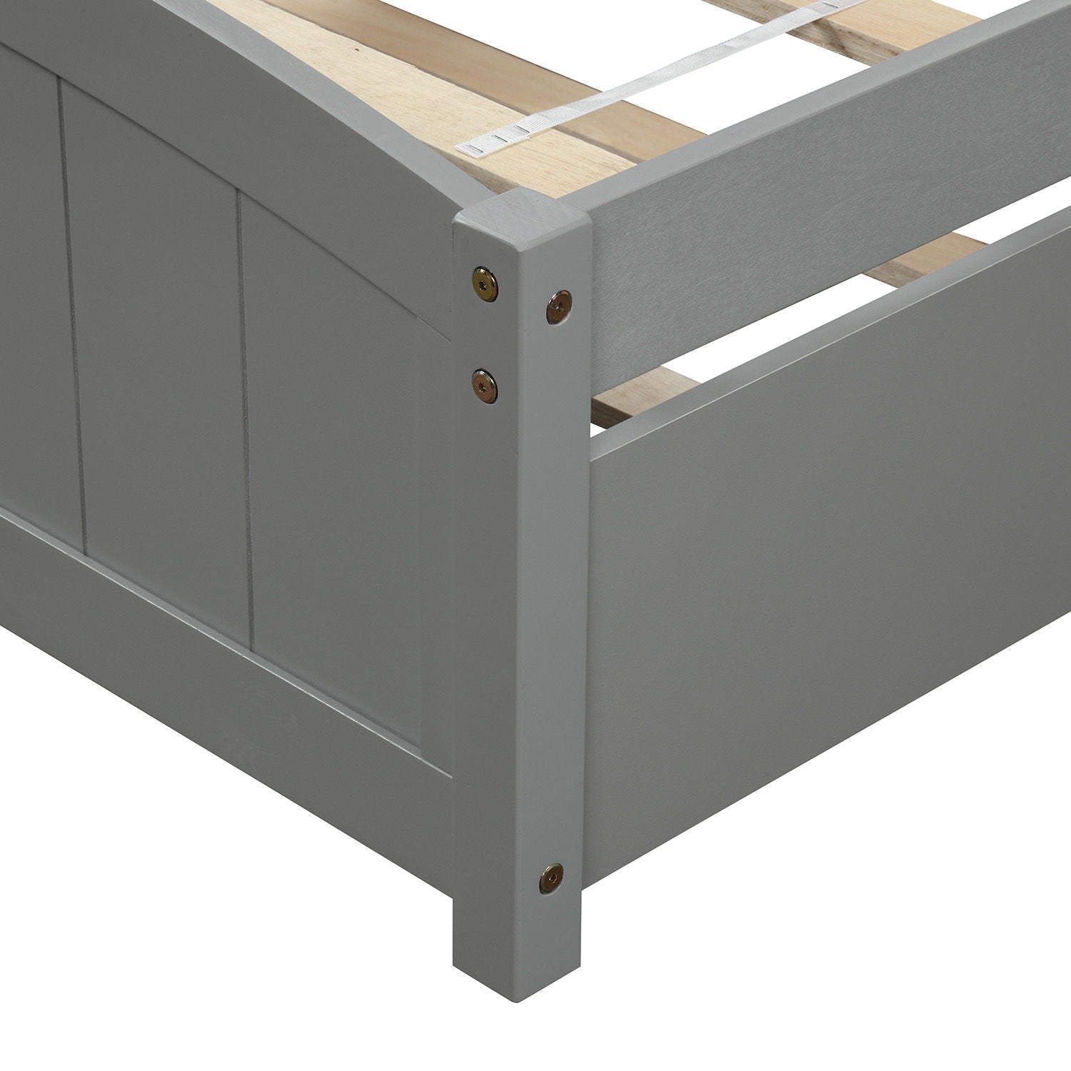 Platform Bed & Headboard, Footboard And Slat Support