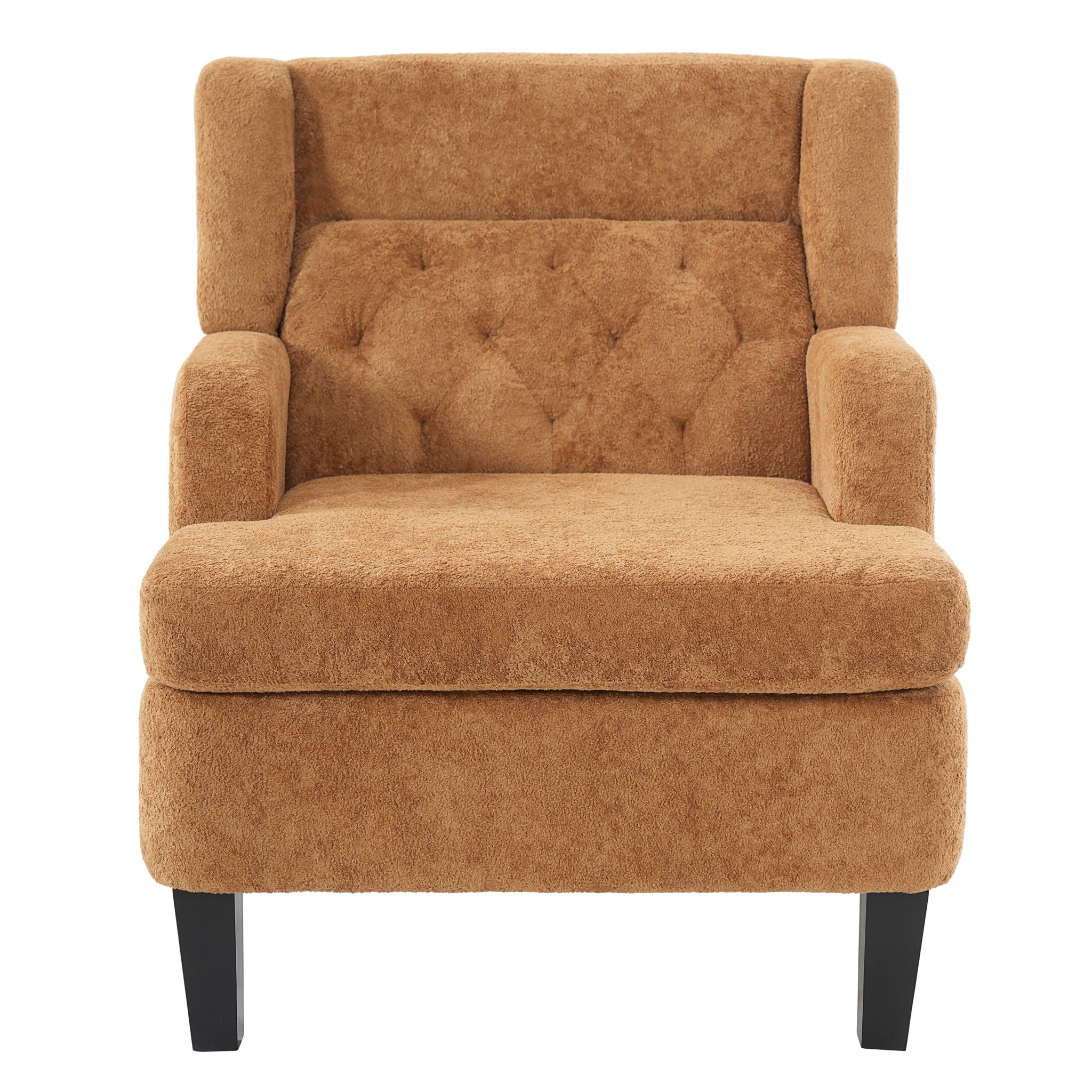 Modern Tufted Upholstered Accent Chair For Living Room