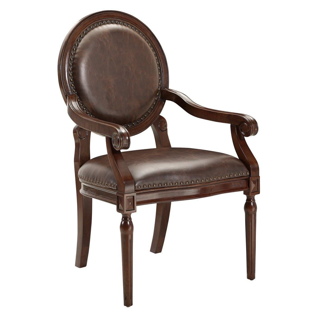 Aldermont - Desk Chair - Dark Brown