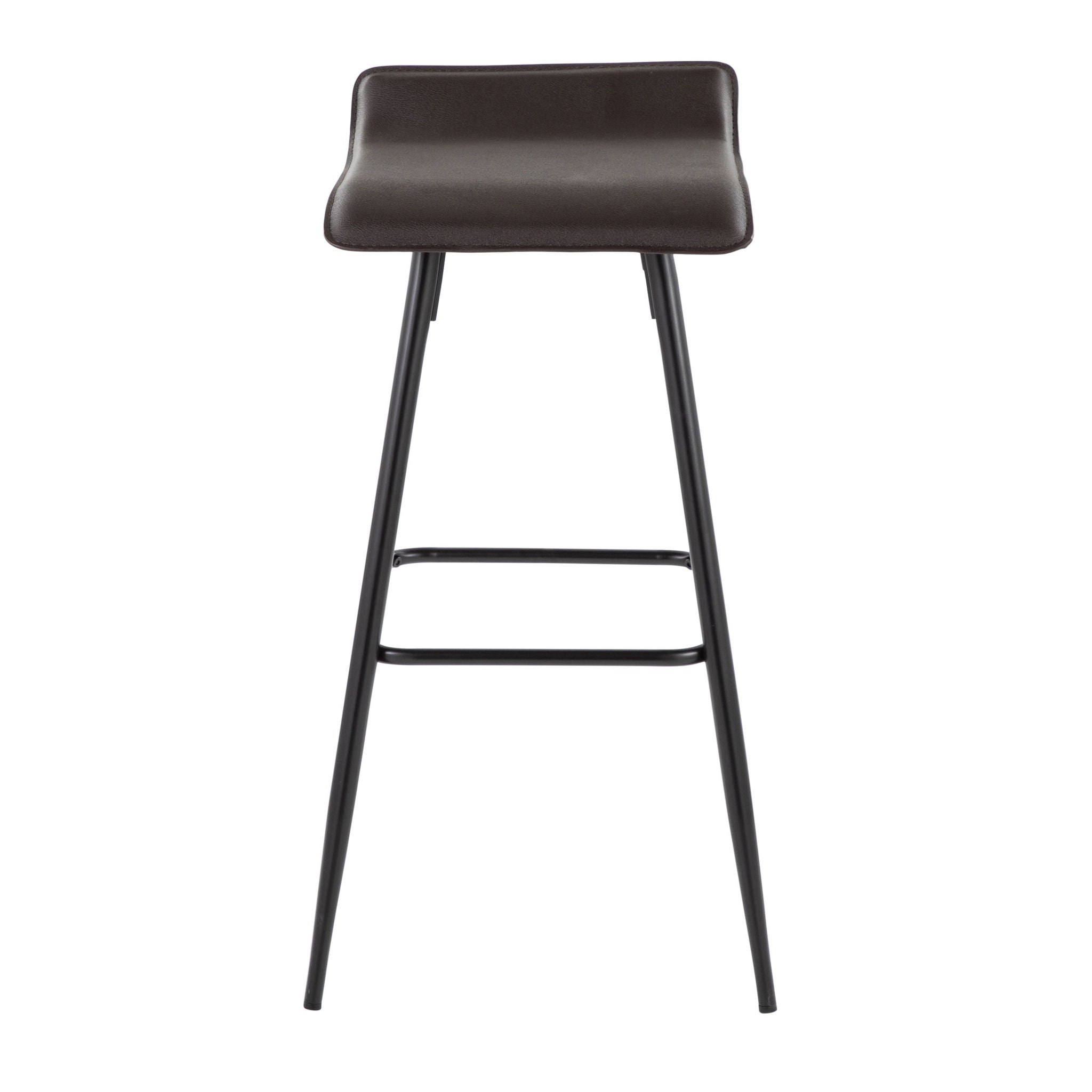 Ale - Contemporary Fixed-Height Bar Stool (Set of 2)