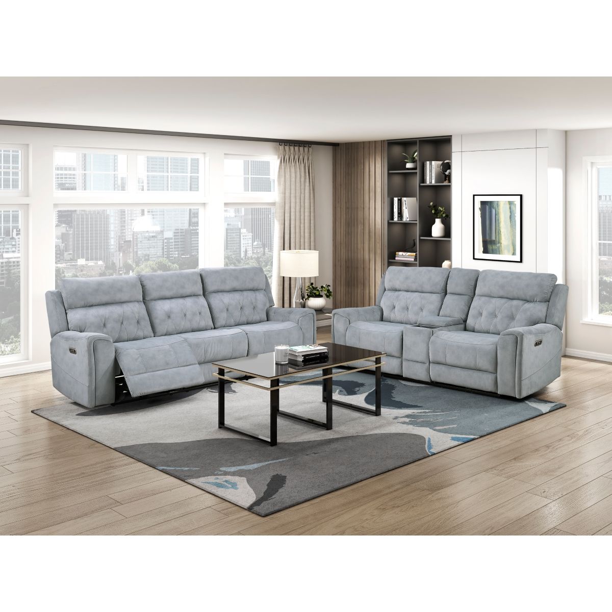 Celeste - Power Double Reclining Loveseat