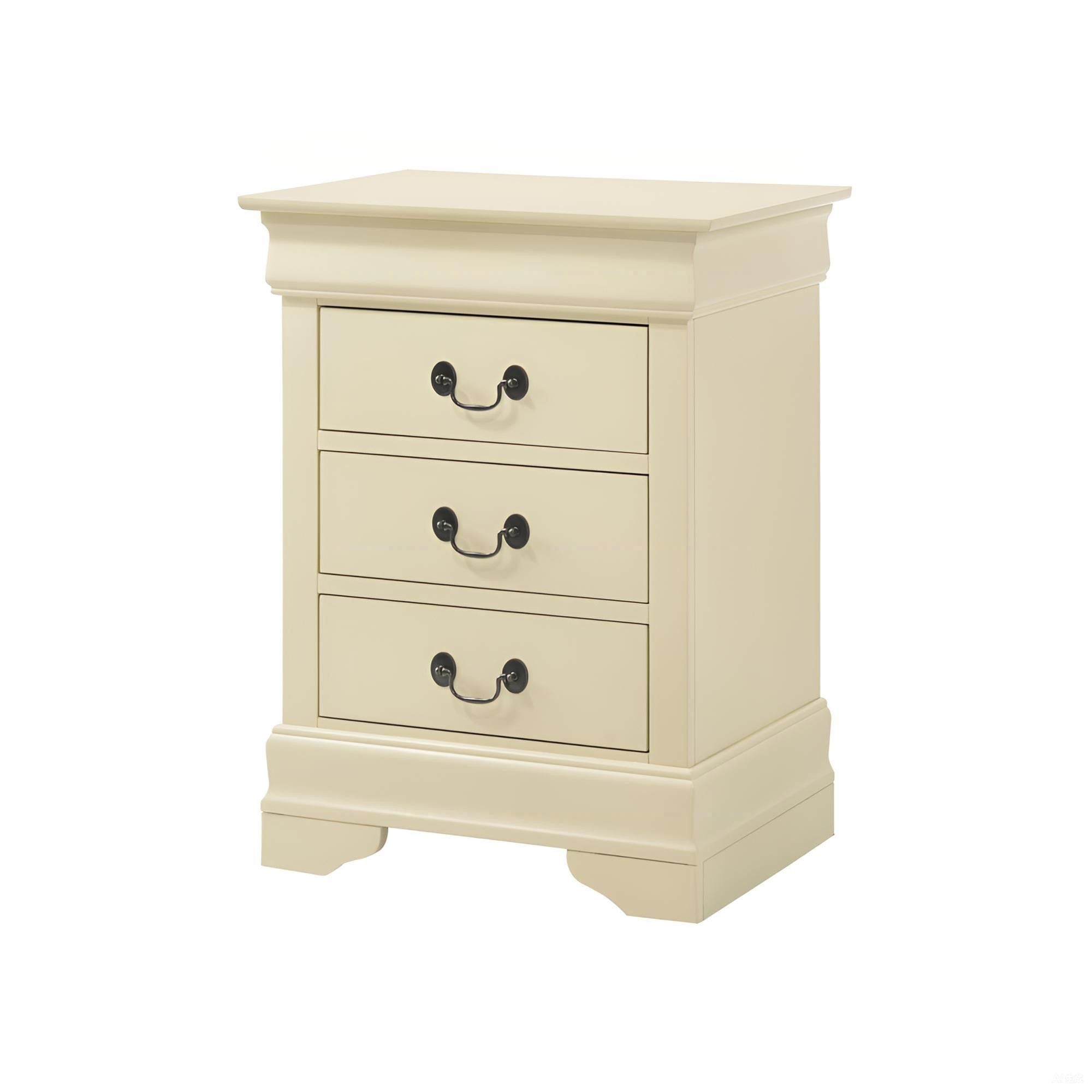 Louis Phillipe - Nightstand - Wood