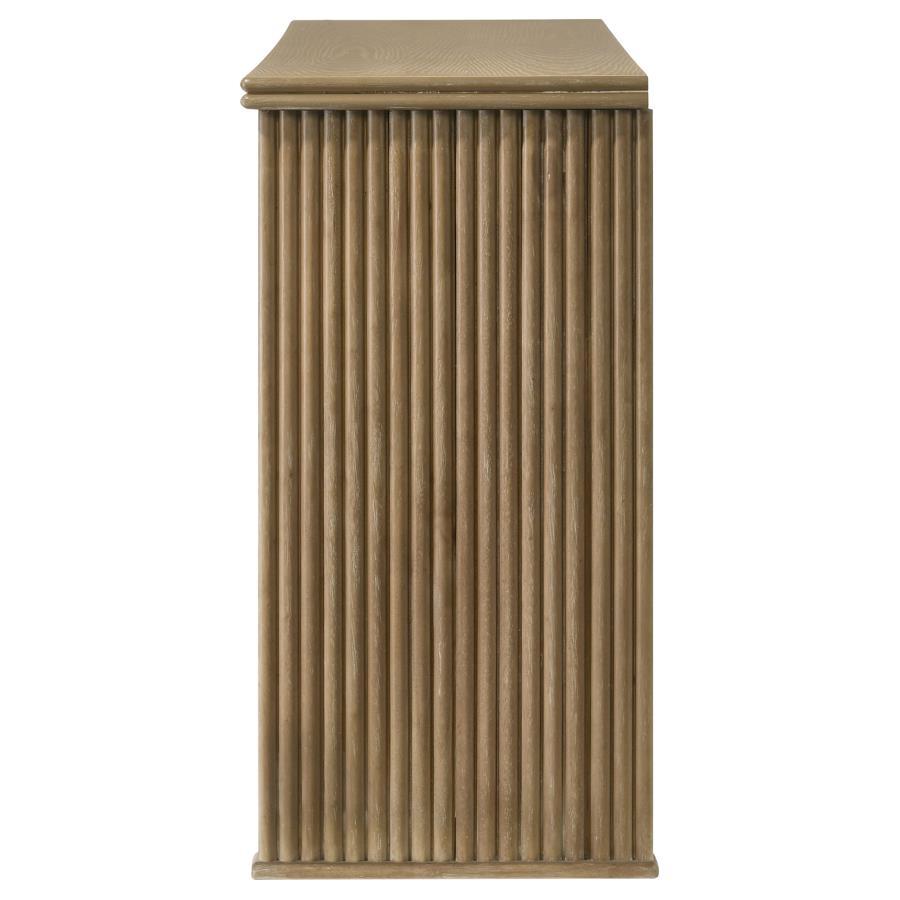 Adina - 2-Door Sideboard Server - Distressed Light Brown