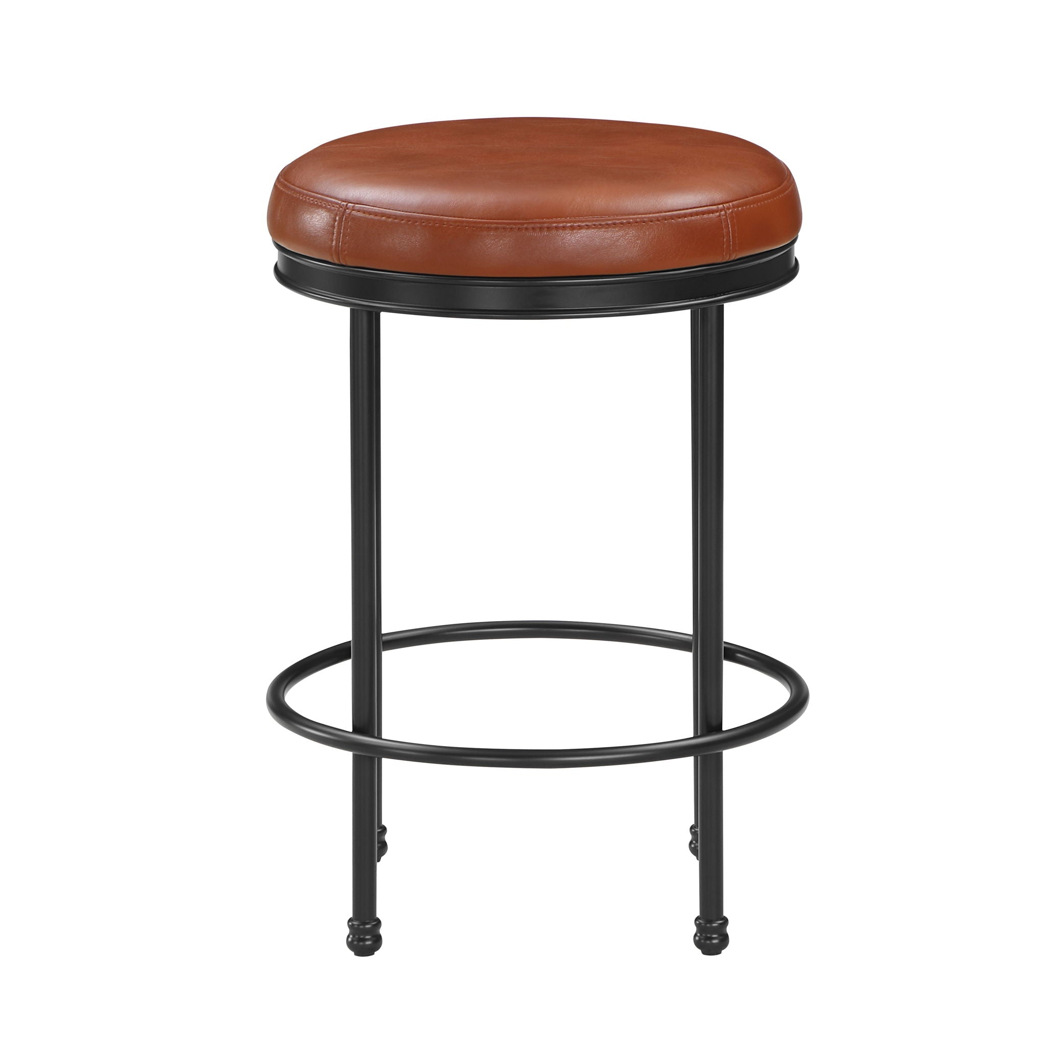 Michael - Backless Counter Height Stool - Caramel