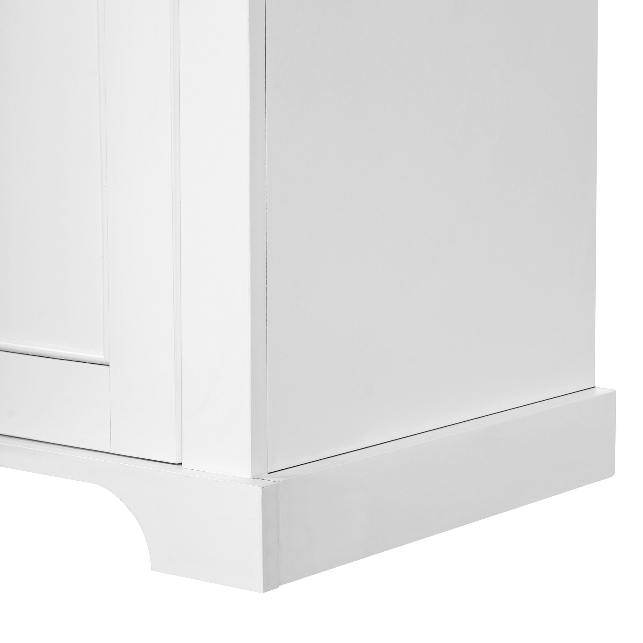 Bathroom Storage Cabinet, Adjustable Shelves & Drawer, Freestanding Tower