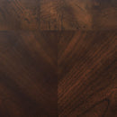 Laney  Glass Top Coffee and End Table Set Dark Merlot