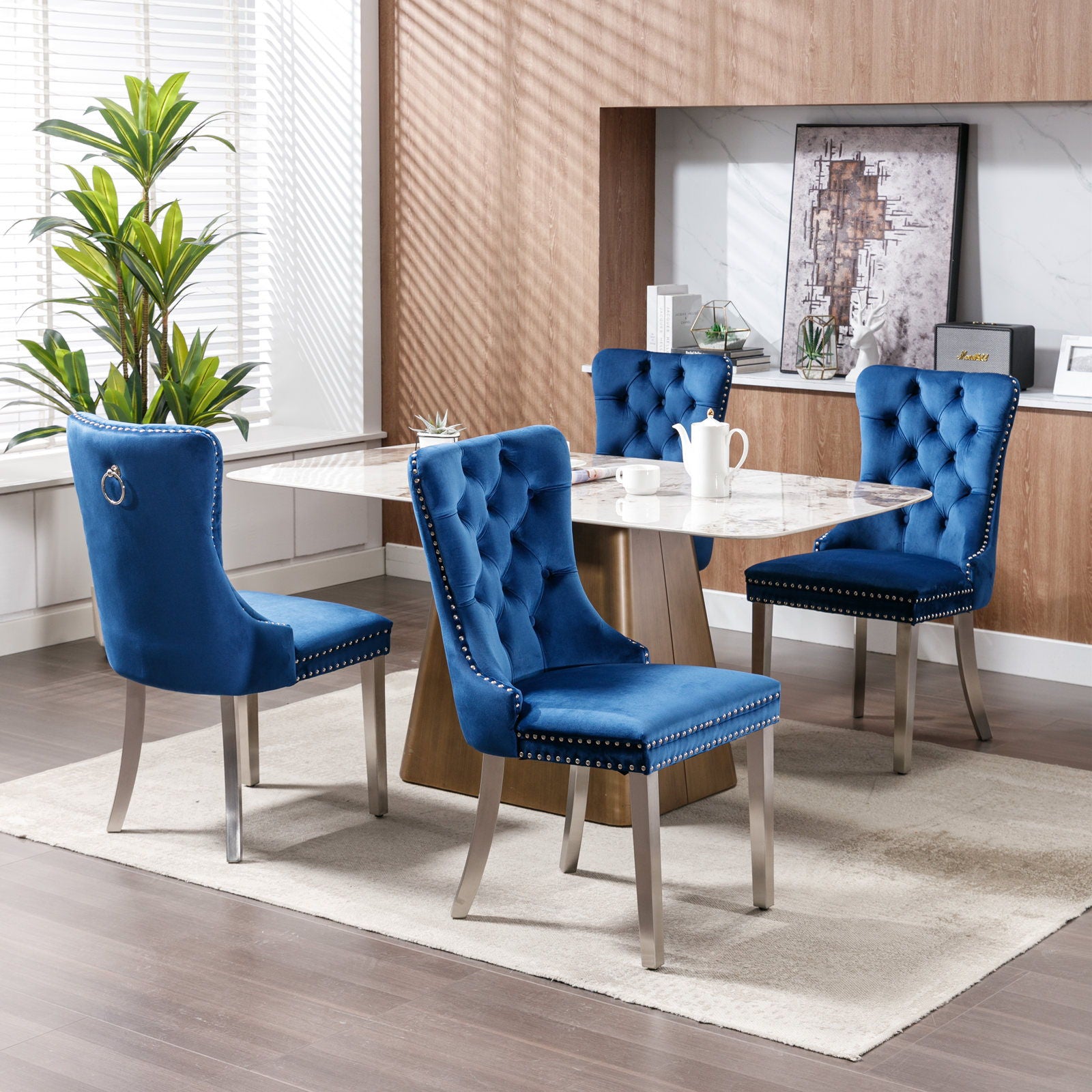 Nikki - Contemporary Upholstered Dining Chair (Set of 2)