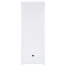 Jude 3-shelf Engineered Wood Media Tower High Gloss White