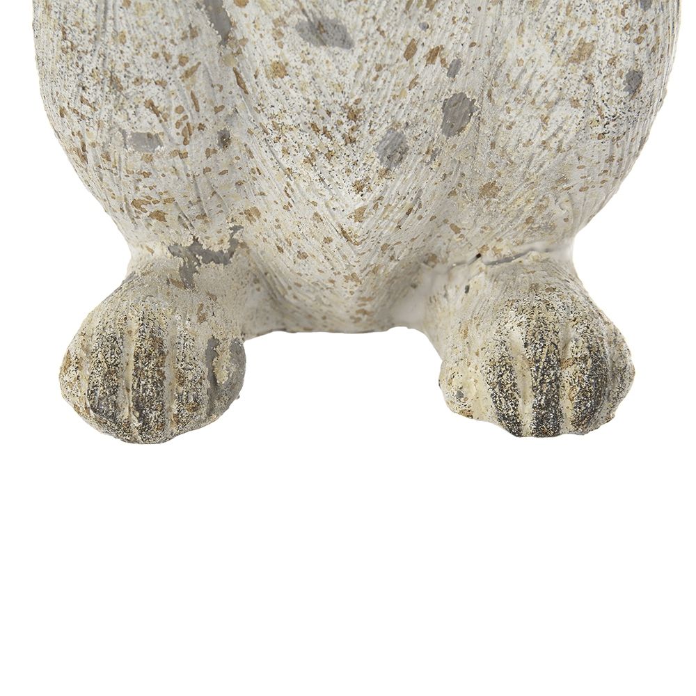 Resin Standing & Lying Down Squirrel Rustic, For Harvest Festival Fall Festival & Thanksgiving Table Decorations (Set of 2) - Antique Cream