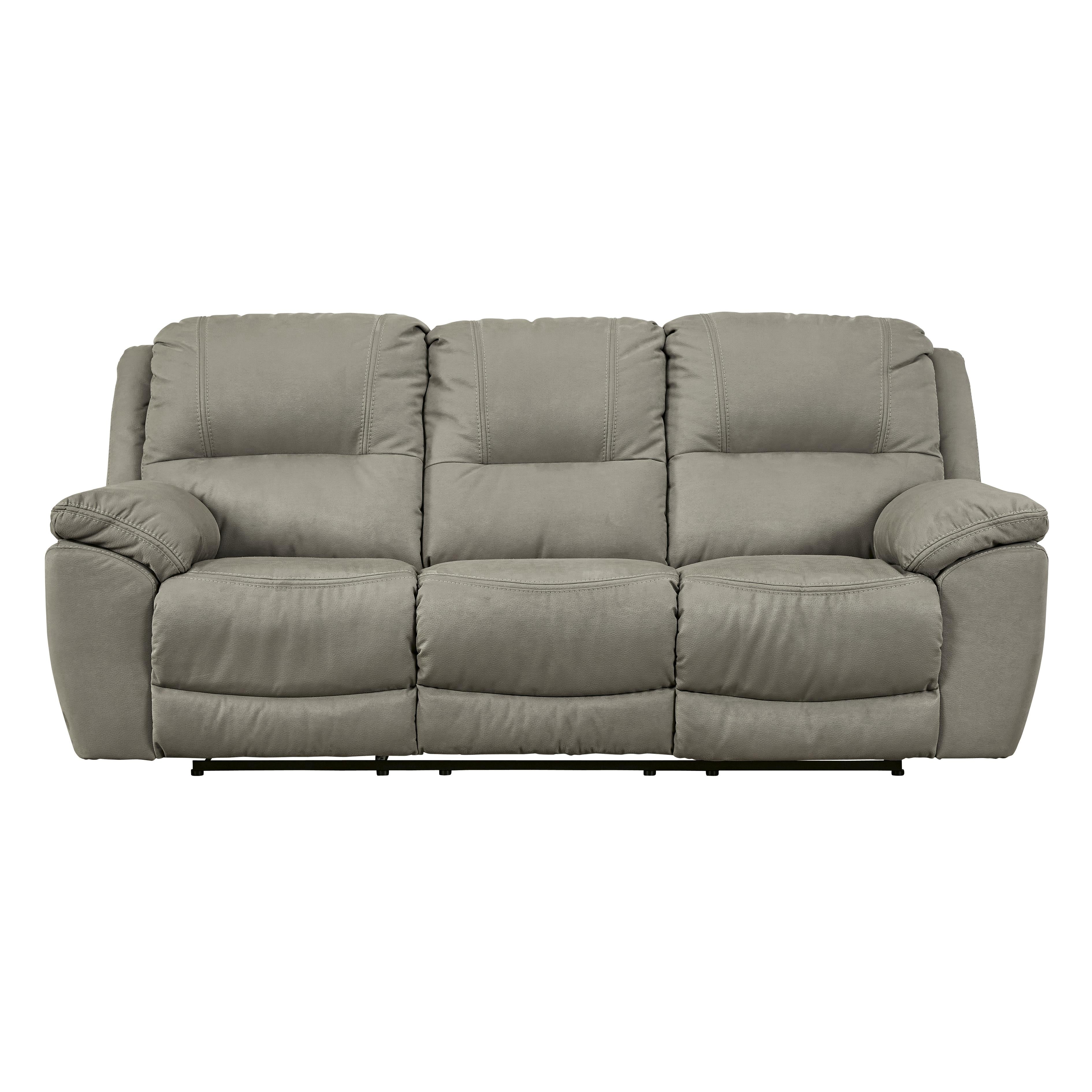 Signature Design by Ashley Next-Gen Gaucho Power Reclining Leather Look Sofa 5420387 IMAGE 3