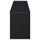 Winfield  Entertainment Center 78-inch TV Stand Black