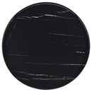 Briggs  Round Coffee and End Table Set Black