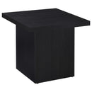 Max  Rectangular Coffee and End Table Set Black