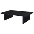 Max  Rectangular Coffee and End Table Set Black