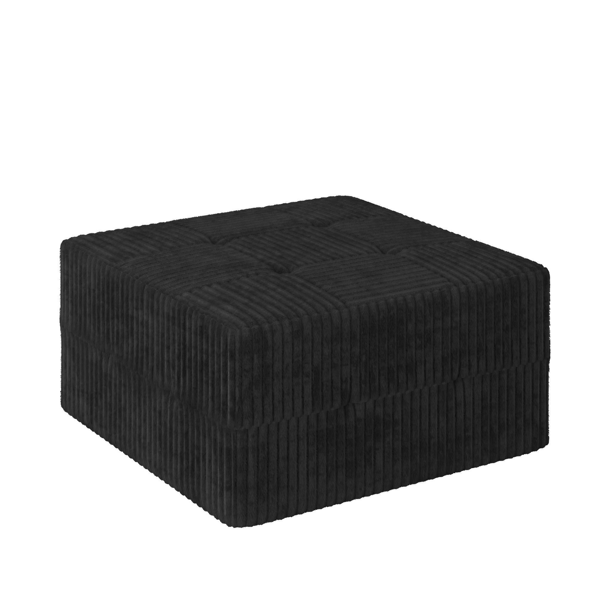 Modern Minimalist Ottoman Sofa Compressed Sectional Couch Sleeper
