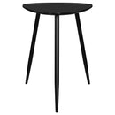 Odessa  Triangular Coffee and End Table Set Black