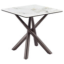Carvell  Square Coffee and End Table Set Mirage White