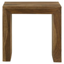 Odilia  Solid Wood Coffee and End Table Set Auburn