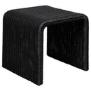 Cahya Square Woven Rattan End Table Natural