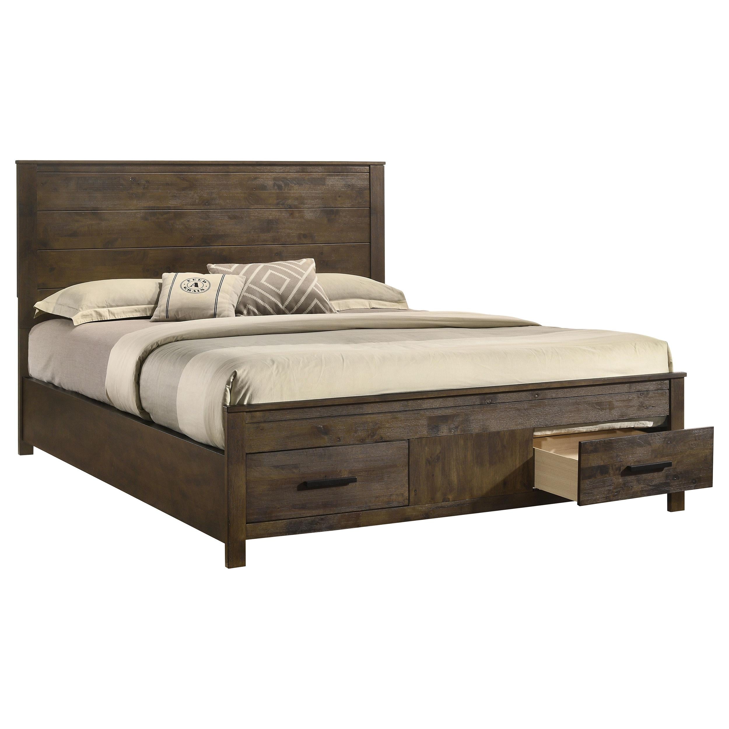 Coaster Furniture Woodmont California King Panel Bed with Storage 222631KW IMAGE 2