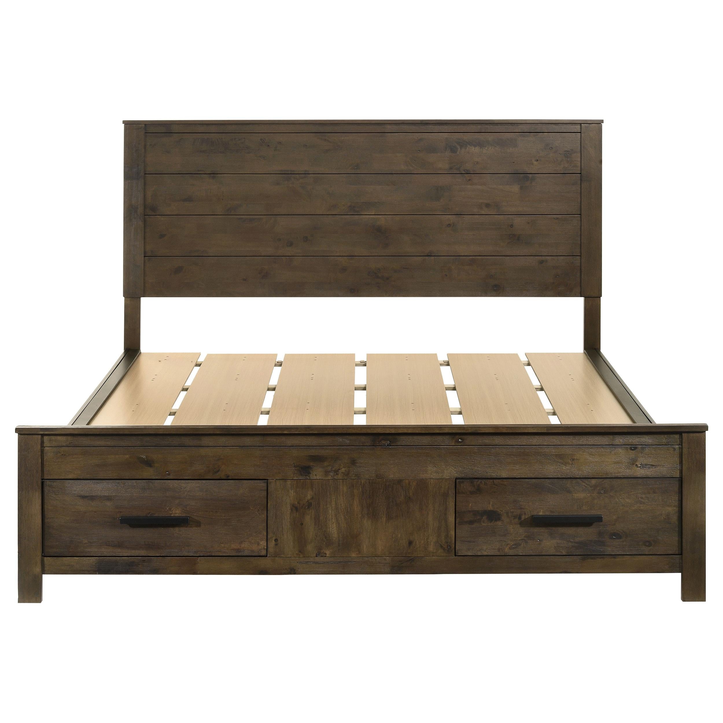 Diamond Modern Furniture COA Woodmont California King Panel Bed with Storage 222631KW IMAGE 3