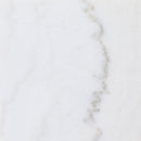 Jonelle Round Glass Top Coffee Table White Marble Shelf Gold