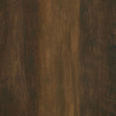 Devar Square Engineered Wood Side End Table Dark Pine