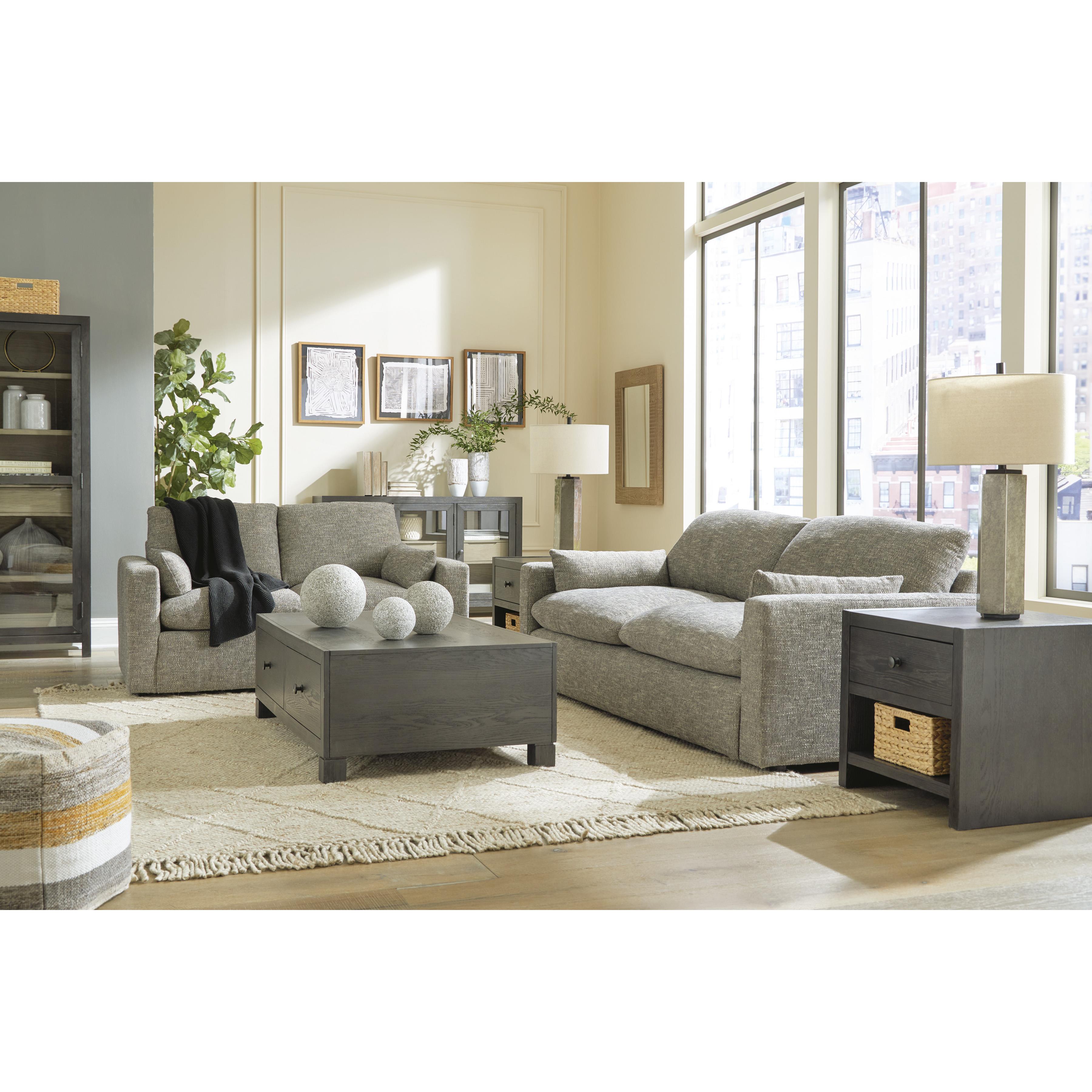Benchcraft Dramatic Stationary Fabric Loveseat 1170235 IMAGE 7