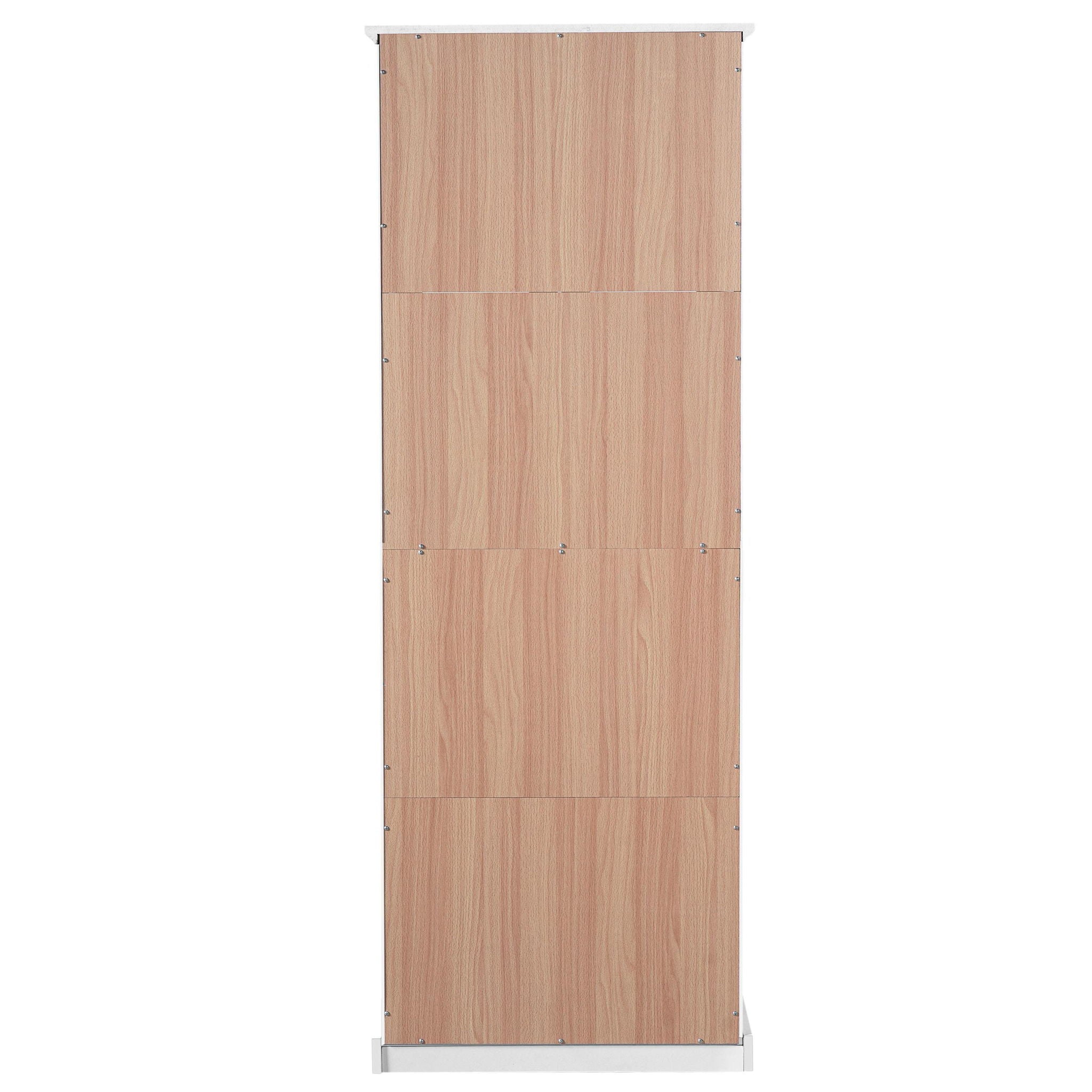 Bathroom Storage Cabinet, Adjustable Shelves & Drawer, Freestanding Tower