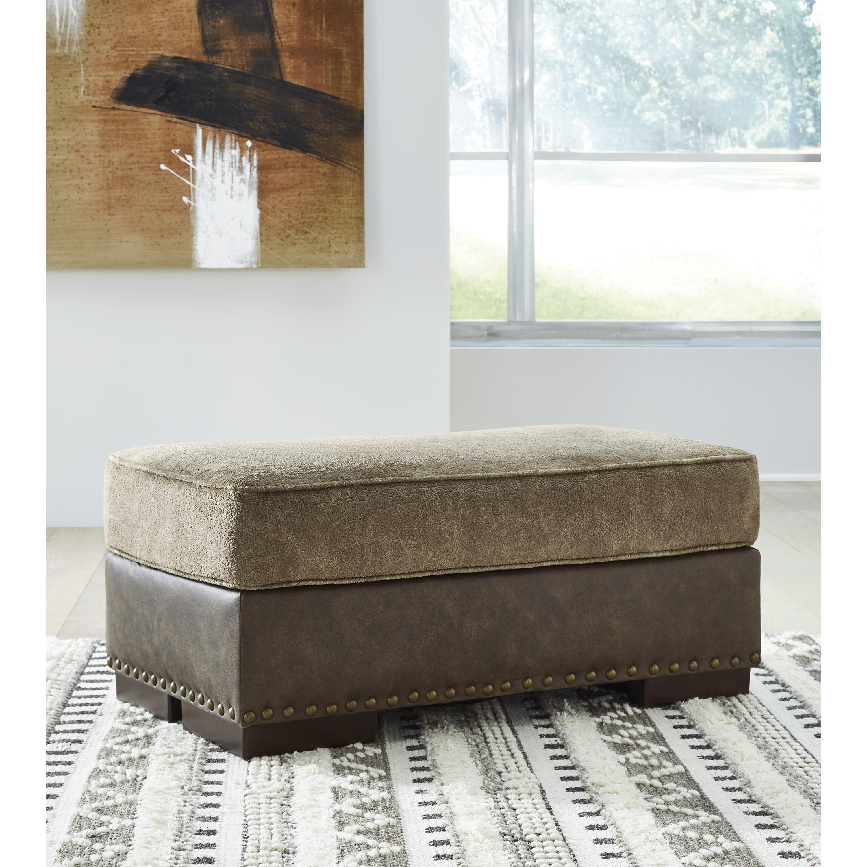 Signature Design by Ashley Alesbury Fabric Ottoman 1870414 IMAGE 4