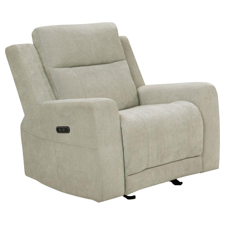 Kennett - Chenille Upholstered Power Recliner Chair