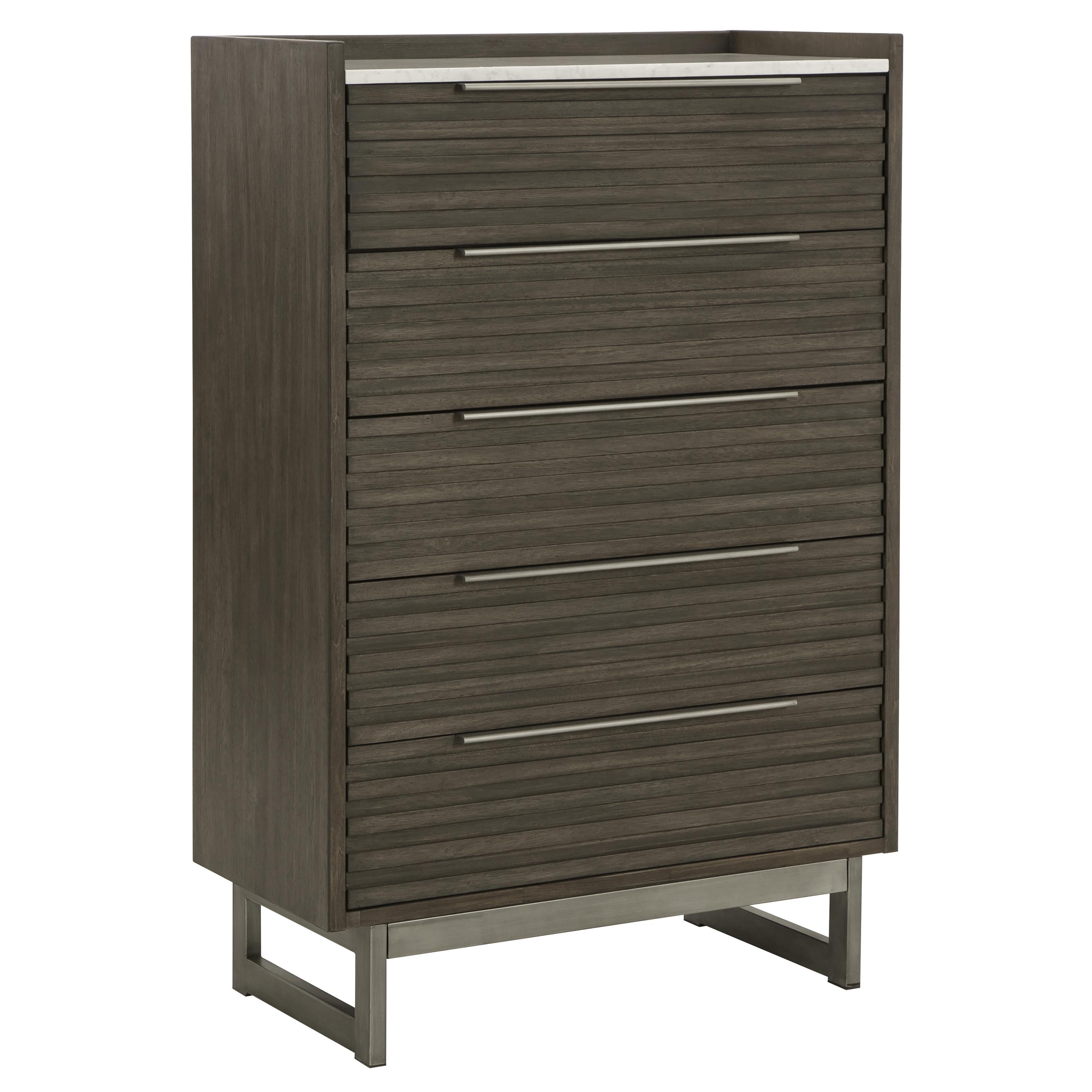 Diamond Modern Furniture Millennium Arkenton 5-Drawer Chest B786-46 IMAGE 1
