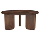 Dale  Solid Wood Coffee and End Table Set Brown
