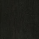 Dacre Round Engineered Wood Top Side End Table Dark Charcoal