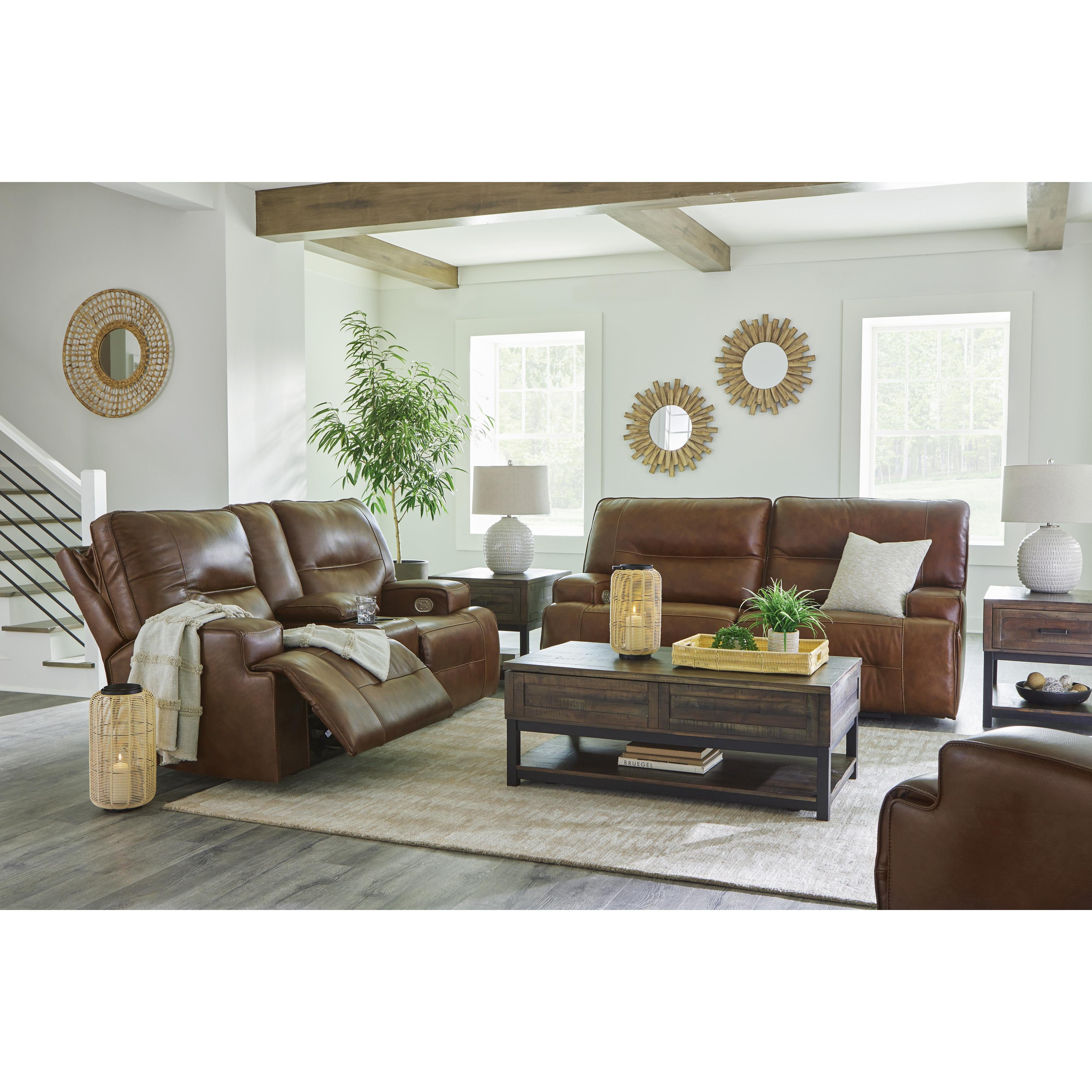 Diamond Modern Furniture Exclusive Design Francesca Power Leather Match Recliner U2570582 IMAGE 12