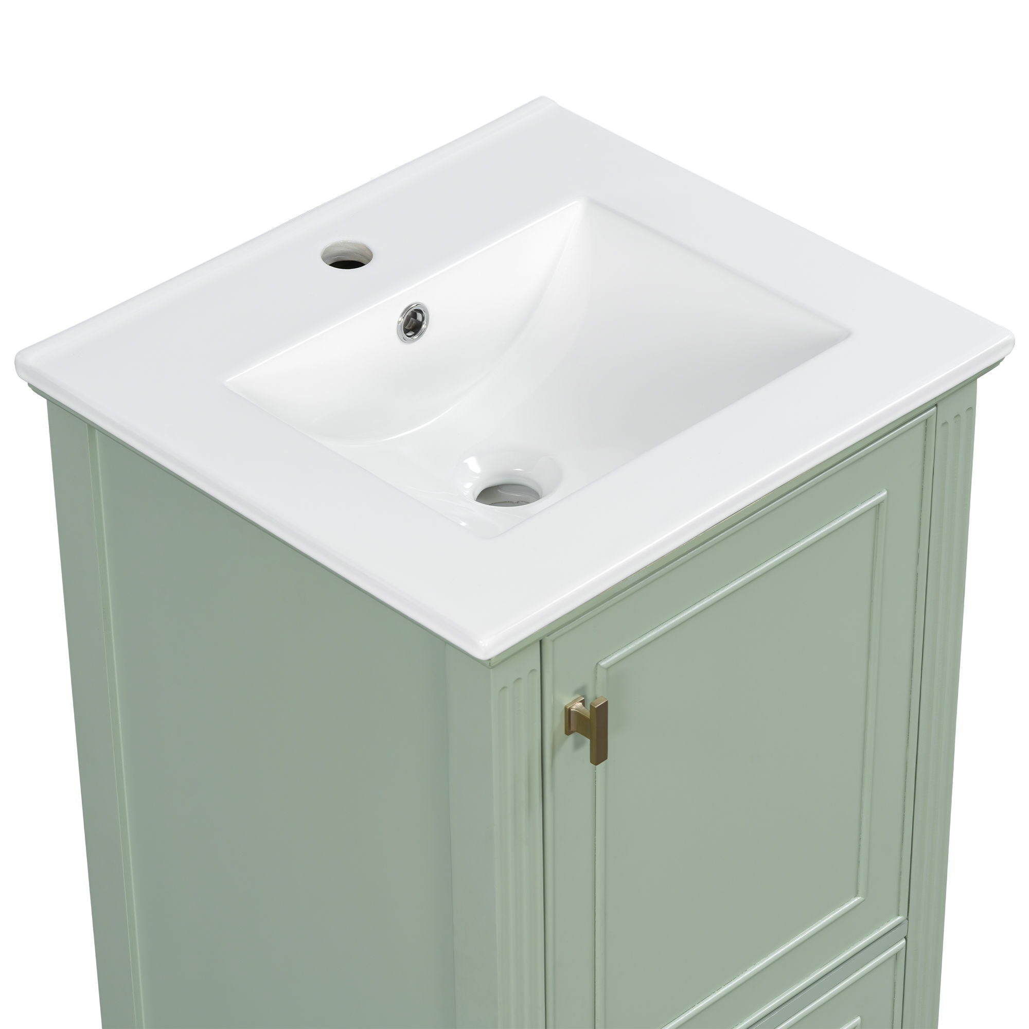 Retro Bathroom Vanity With Sink