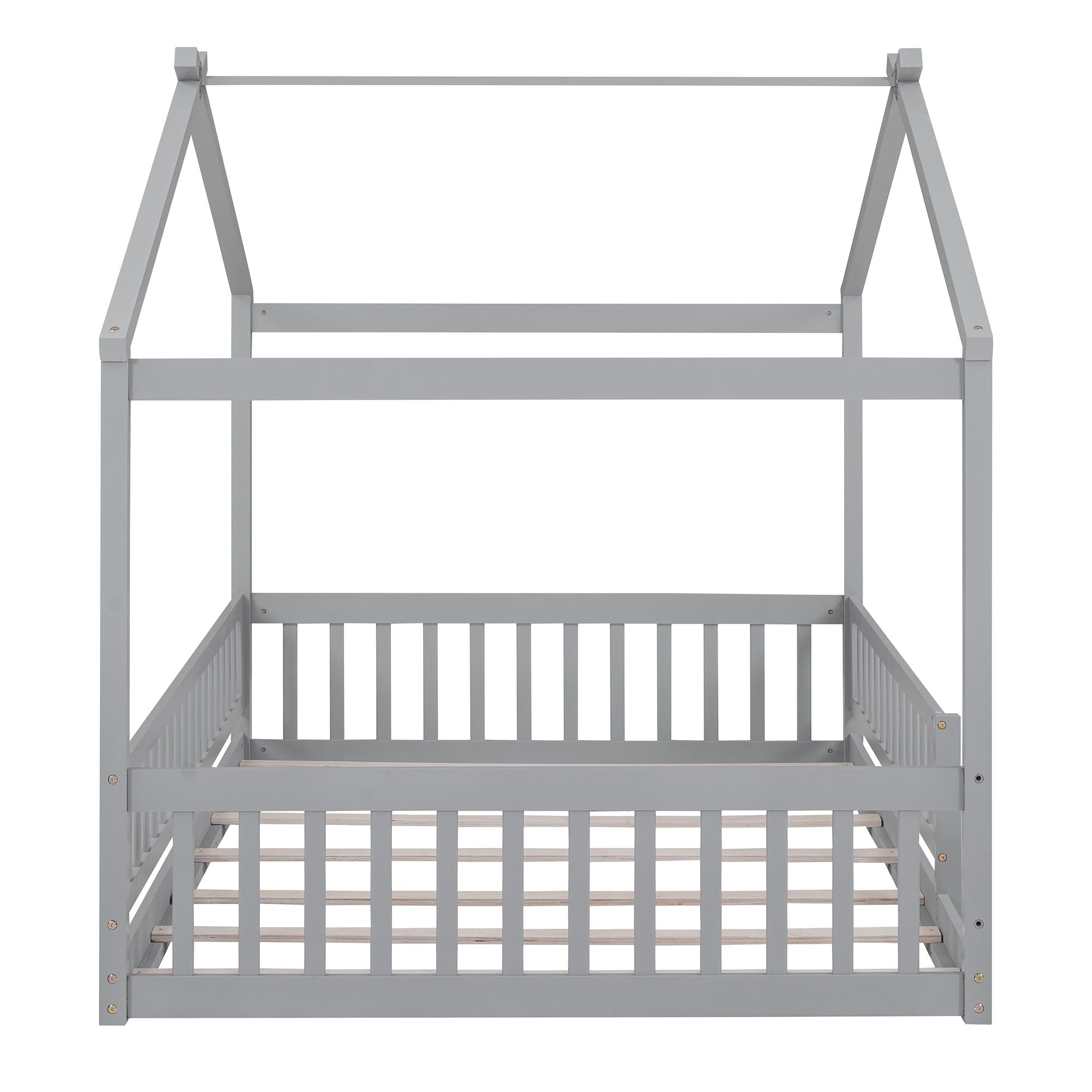Bed House Bed Frame With Fence