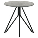 Hadi  Round SmartTop Coffee and End Table Set Cement