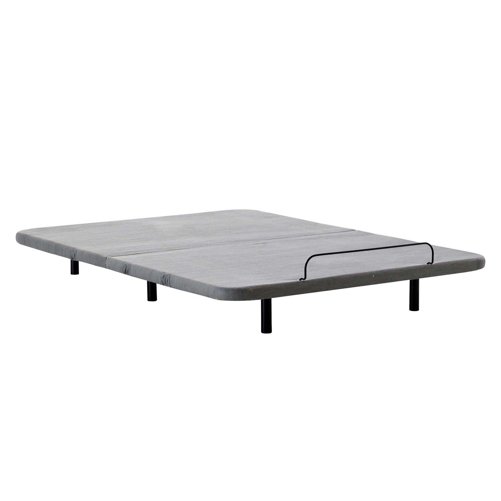Caron 4.0 - Queen Size Adjustable Bed Frame With Wireless Remote Control, Head And Foot Incline, Massage Function - Black / Gray