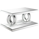 Breena Mirrored Coffee and End Table Set