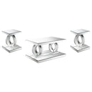 Breena Mirrored Coffee and End Table Set