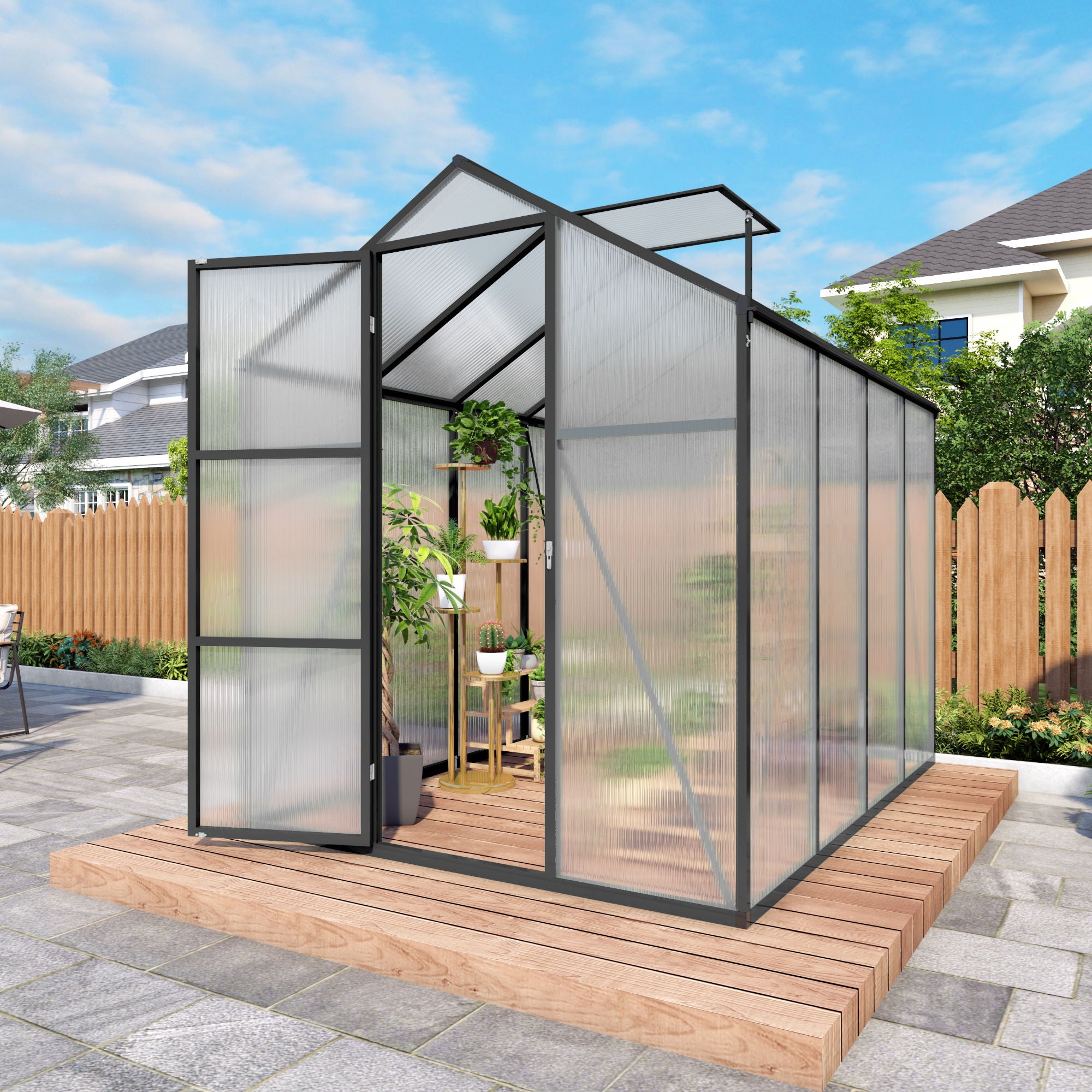 Gain Height Windproof house With Raised Base
