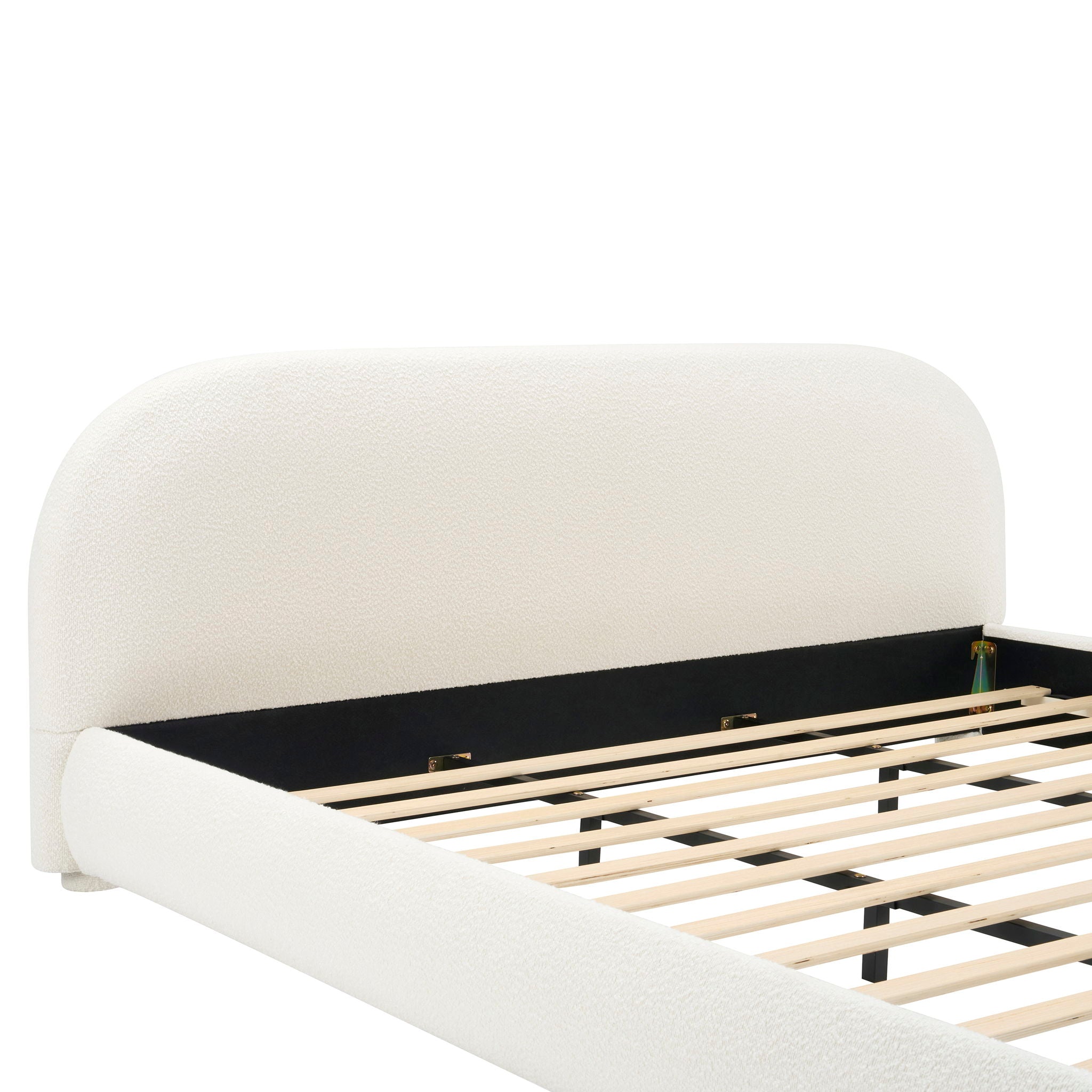Simple Modern Bedroom Double Upholstered Bed