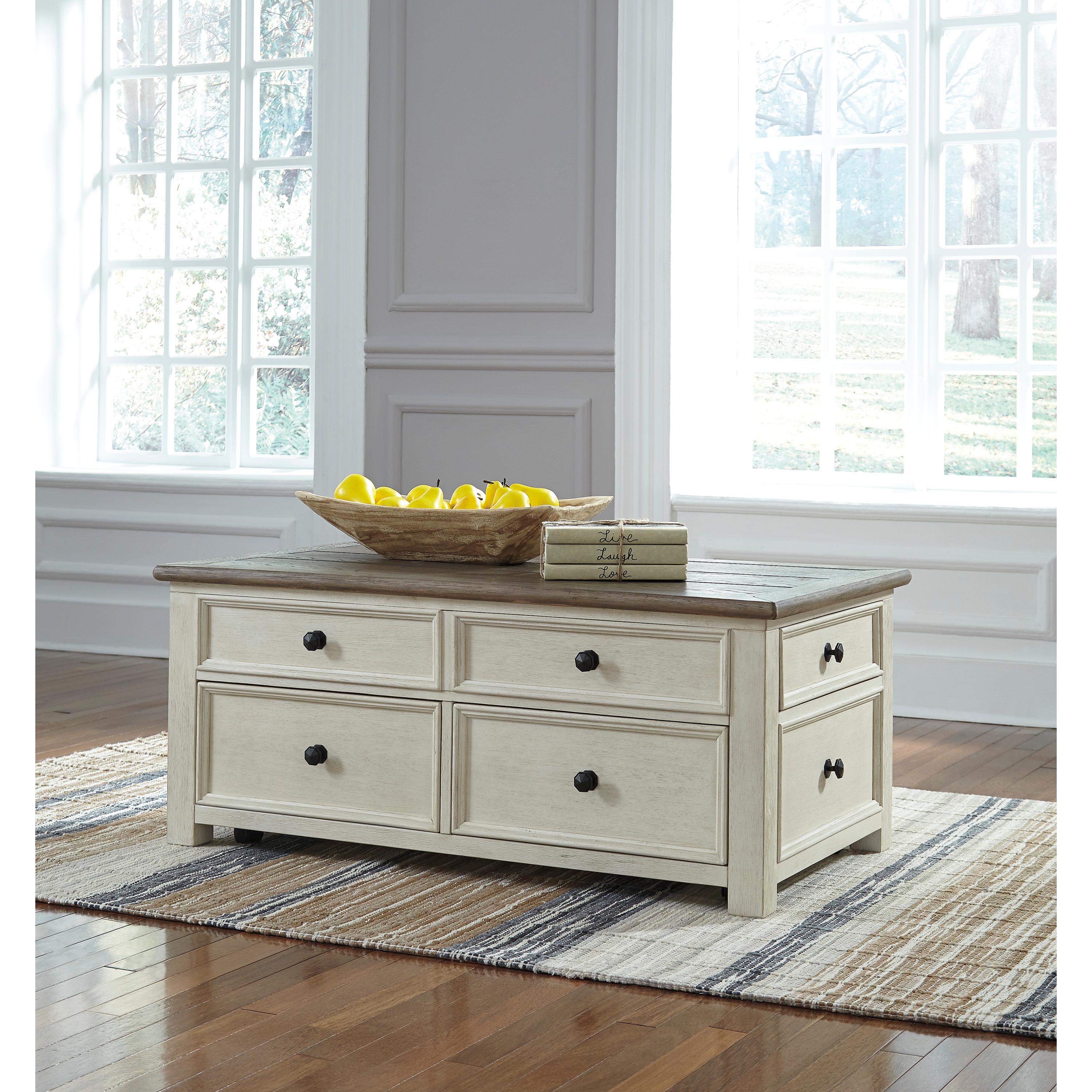 Signature Design by Ashley Bolanburg Occasional Table Set T637-20/T637-7/T637-7 IMAGE 2