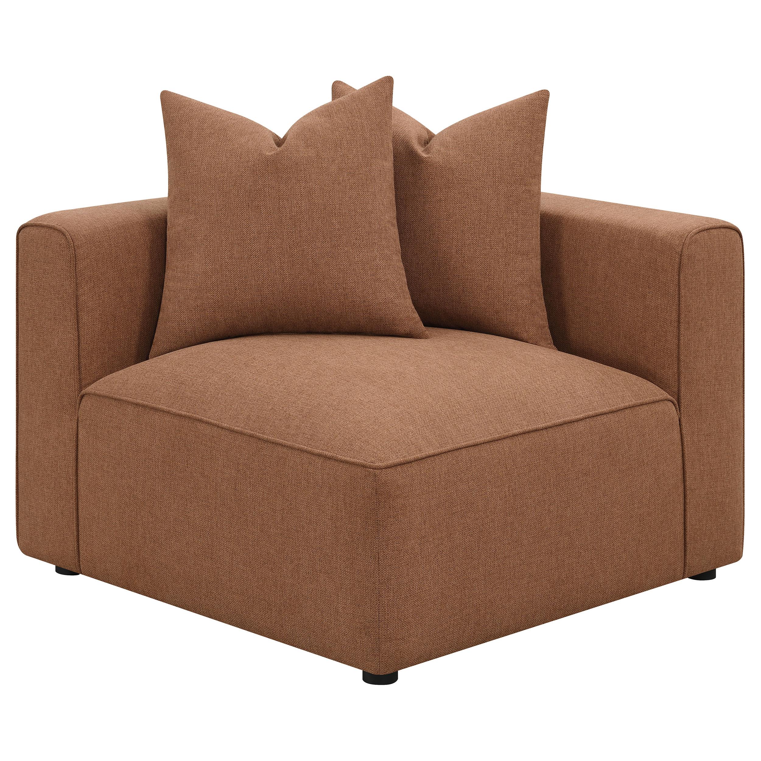Diamond Modern Furniture COA Jennifer Fabric 6 pc Sectional 551591-SET IMAGE 11