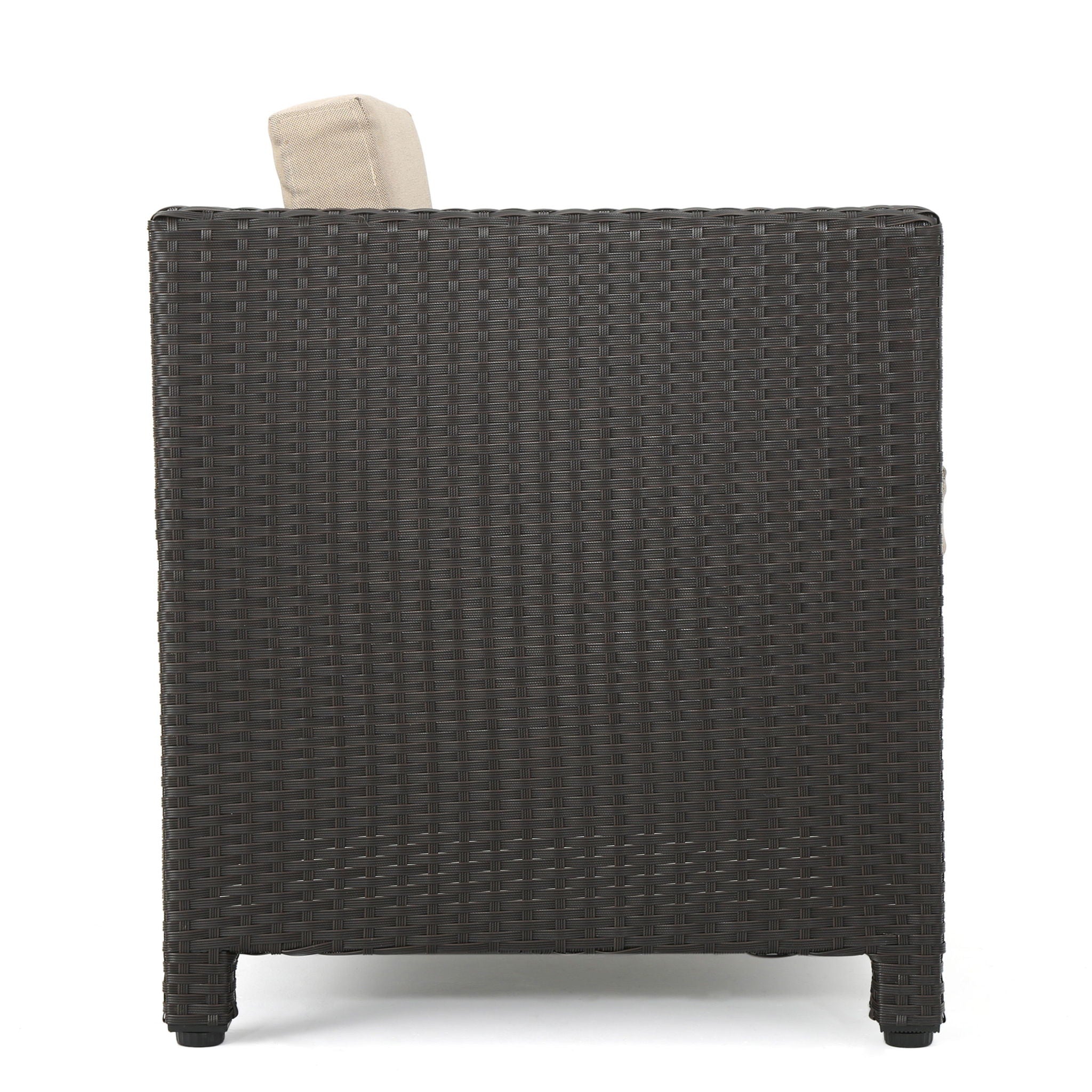 Stylish Outdoor Club Chair With Weather Resistant Cushions
